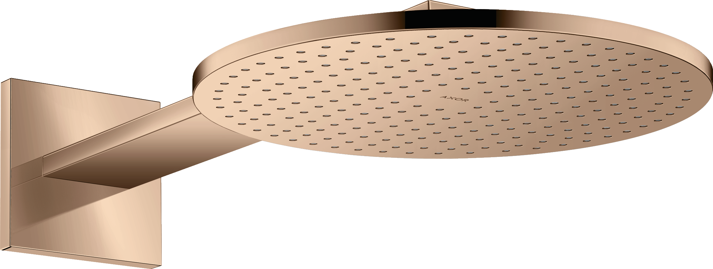 Hoofddouche Ø 300 mm 1jet wandmodel