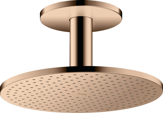 AXOR ShowerSolutions Douche de tête 300 1jet avec raccordement plafond 100 mm — 35301300