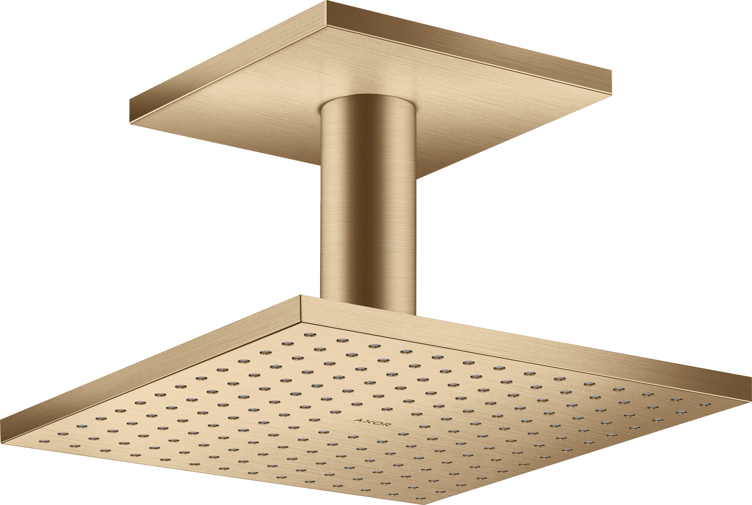 hoofddouche 250/250 1jet met plafondaansluiting