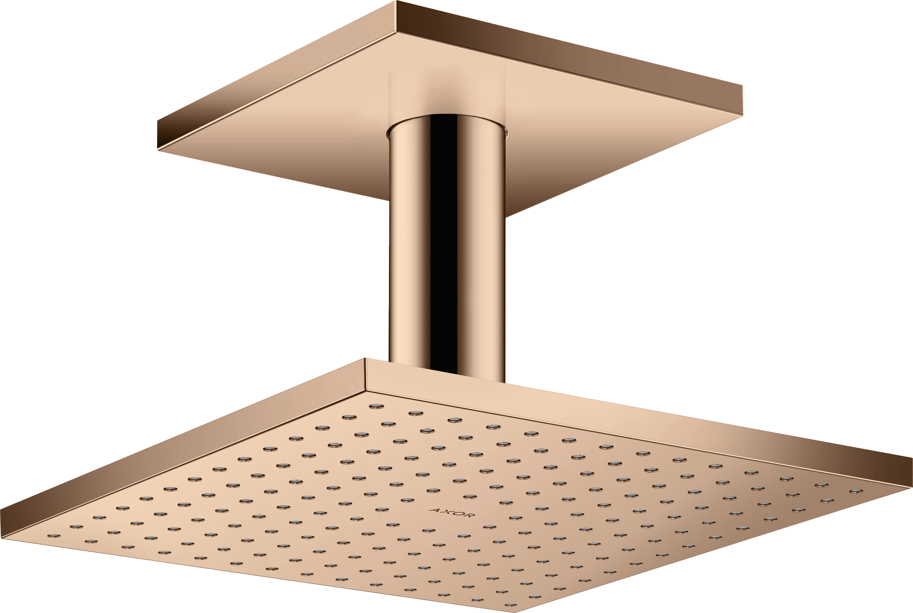 hoofddouche 250/250 1jet met plafondaansluiting