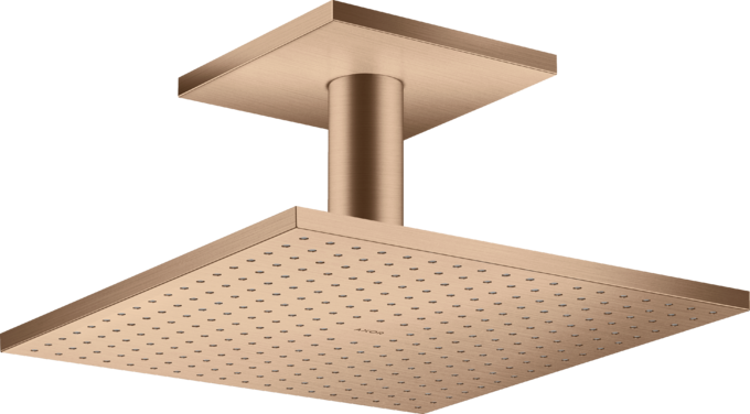 AXOR ShowerSolutions Douche de tête 300 / 300 mm 1jet avec raccordement plafond 100 mm — 35316310