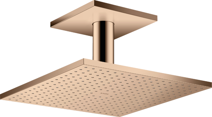 AXOR ShowerSolutions Douche de tête 300 / 300 mm 1jet avec raccordement plafond 100 mm — 35316300