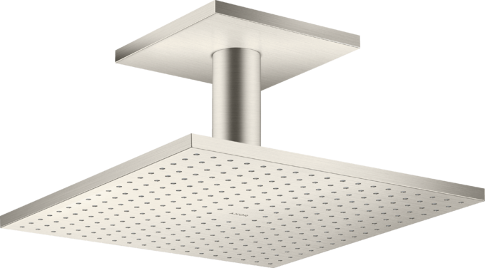 AXOR ShowerSolutions Douche de tête 300 / 300 mm 1jet avec raccordement plafond 100 mm — 35316800