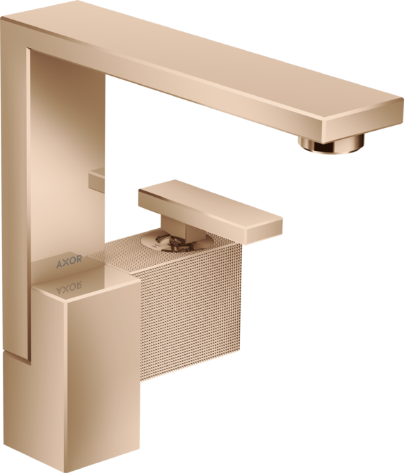 AXOR Edge Mitigeur de lavabo 190, coupe diamant, bonde push-open — 46021300