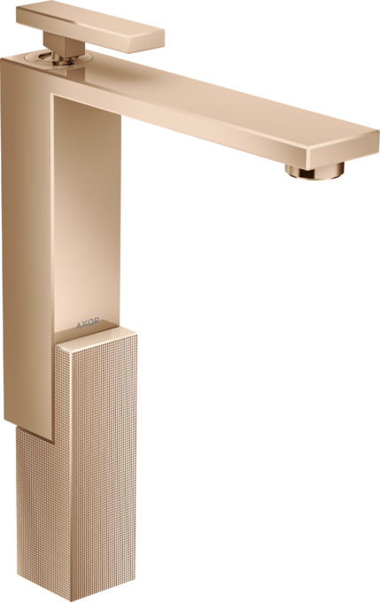AXOR Edge Mitigeur de lavabo 280, coupe diamant, bonde push-open — 46031300