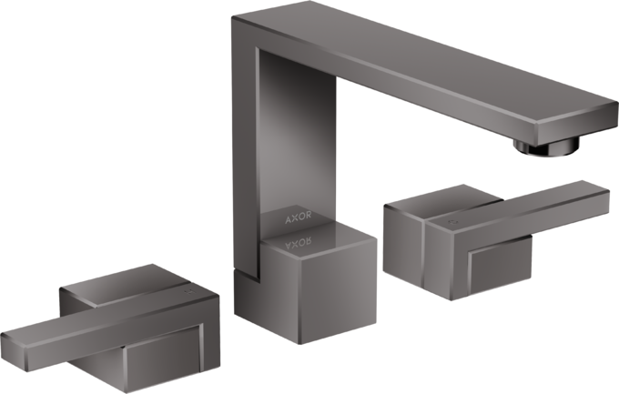 AXOR Edge Mélangeur de lavabo 3 trous 130, bonde push-open — 46050330