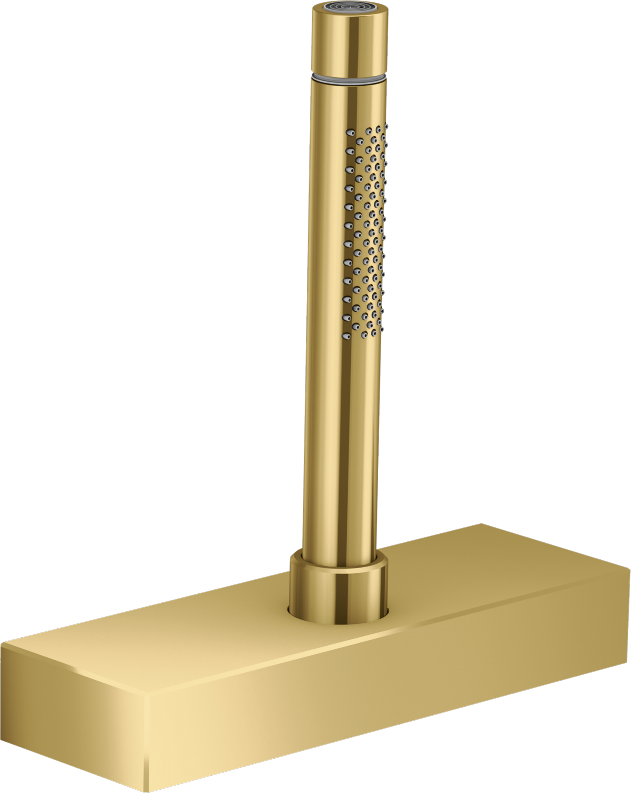 Rim mounted bath set