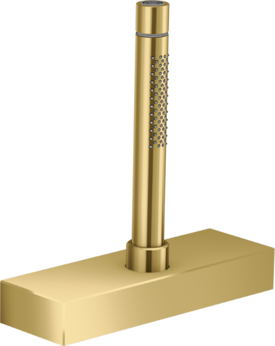 Rim mounted bath set