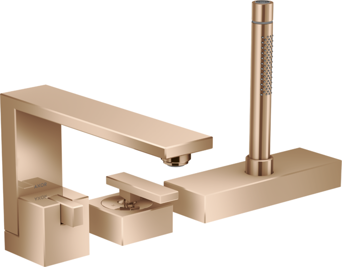 AXOR Edge Set de finition pour Mitigeur 3 trous pour montage sur bord de baignoire — 46430300