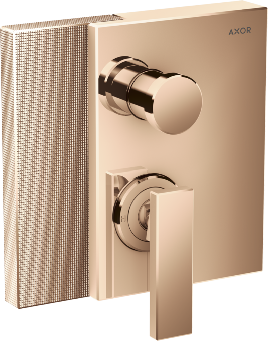 AXOR Edge Mitigeur bain/douche encastré, coupe diamant — 46451300