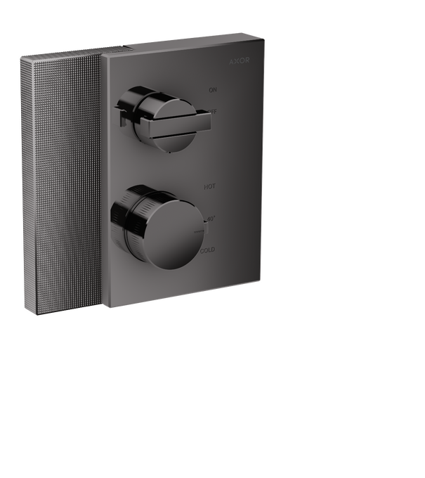 AXOR Edge Thermostatique encastré avec robinet d'arrêt, coupe diamant — 46751330