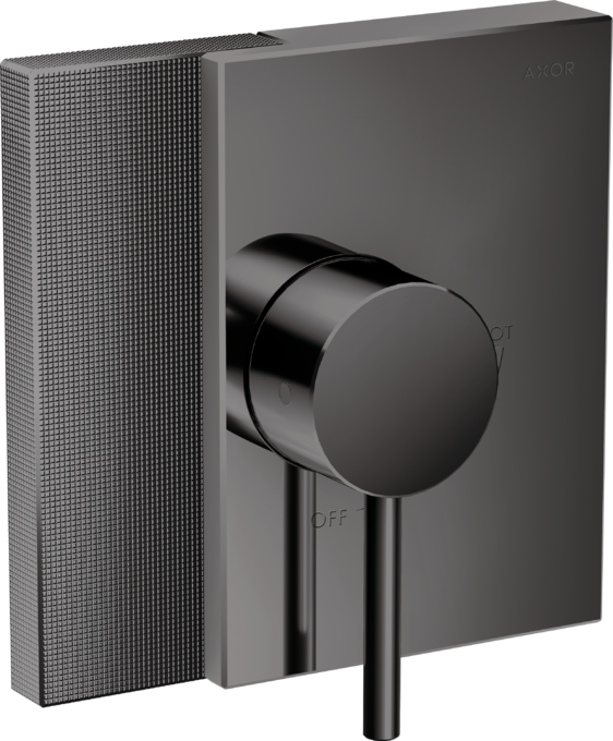 AXOR Edge Shower mixers: Polished Black Chrome, Art. no. 46461331