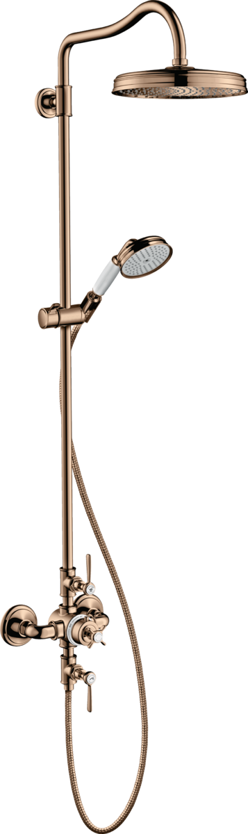 Showerpipe mit Thermostat und Kopfbrause 240 1jet