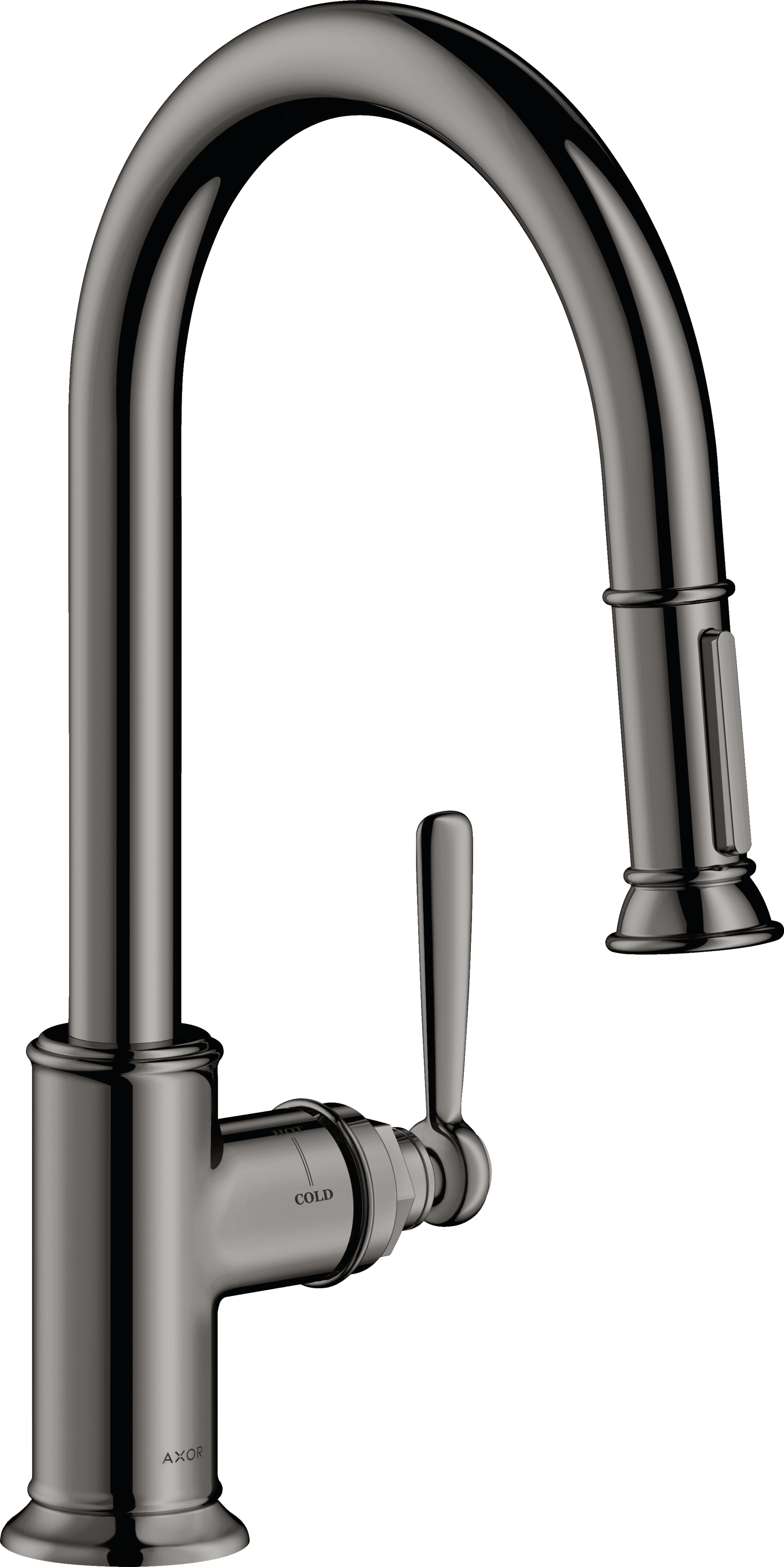 Miscelatore cucina monocomando 180 con doccetta estraibile