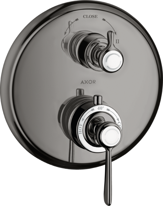 AXOR Montreux Thermostatique encastré avec robinet d'arrêt/inverseur, poignée manette — 16821330