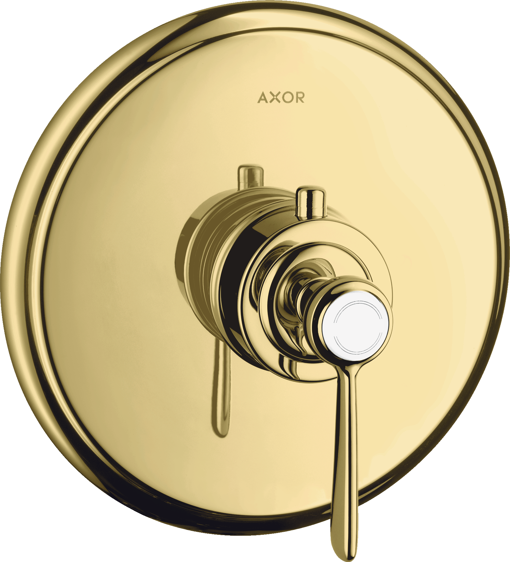 Thermostat for concealed installation with lever handle
