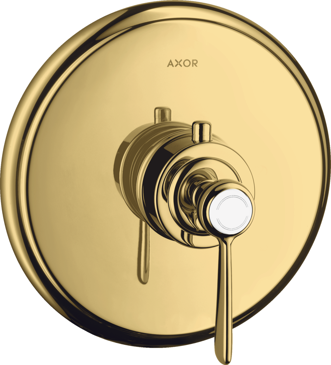 Thermostat for concealed installation with lever handle
