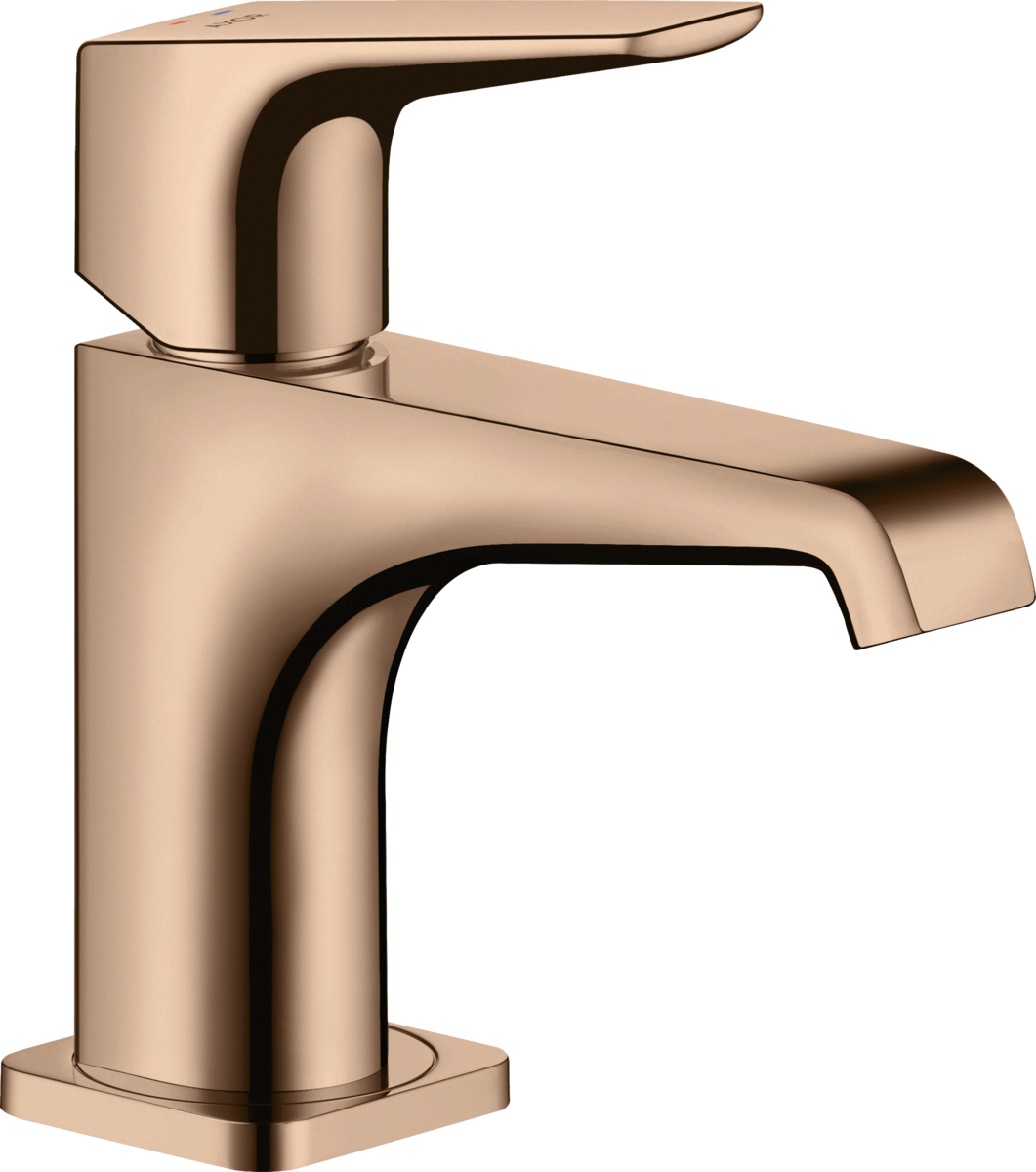 Eéngreepswastafelmengkraan 90 voor handwasbak met afvoerplug