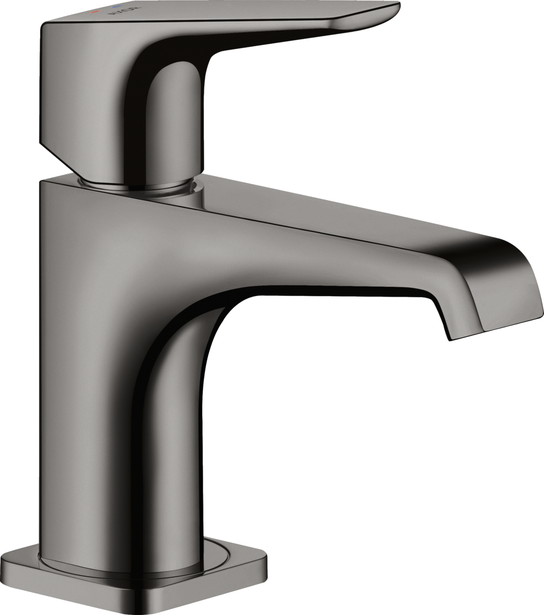 Single lever basin mixer 90 with lever handle for hand wash basins with waste set