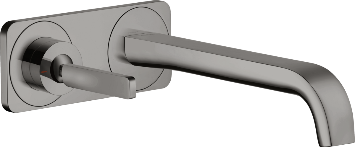 Single lever basin mixer for concealed installation wall-mounted with pin handle