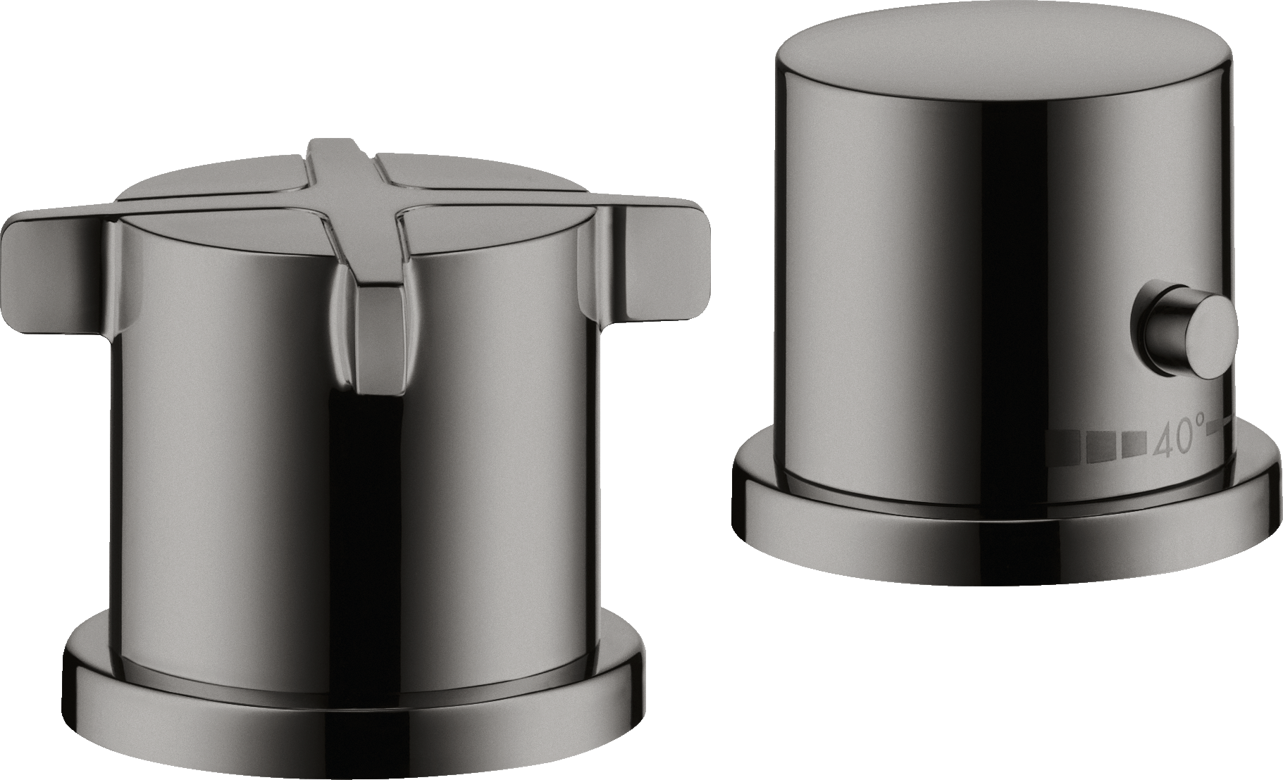 2-Loch Wannenrandarmatur mit Thermostat