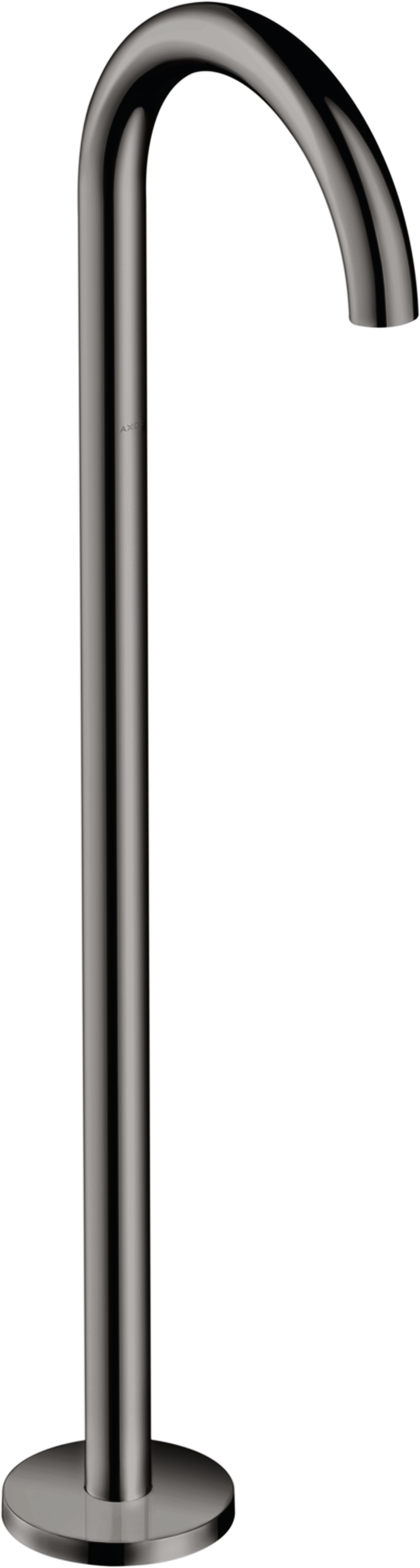 Bath spout curved floor-standing