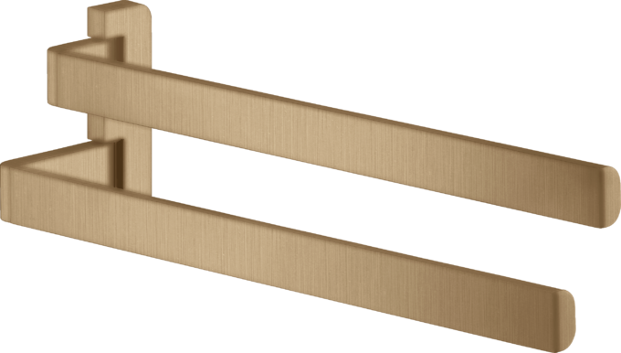 AXOR Universal Softsquare Porte-serviettes double — 42821140