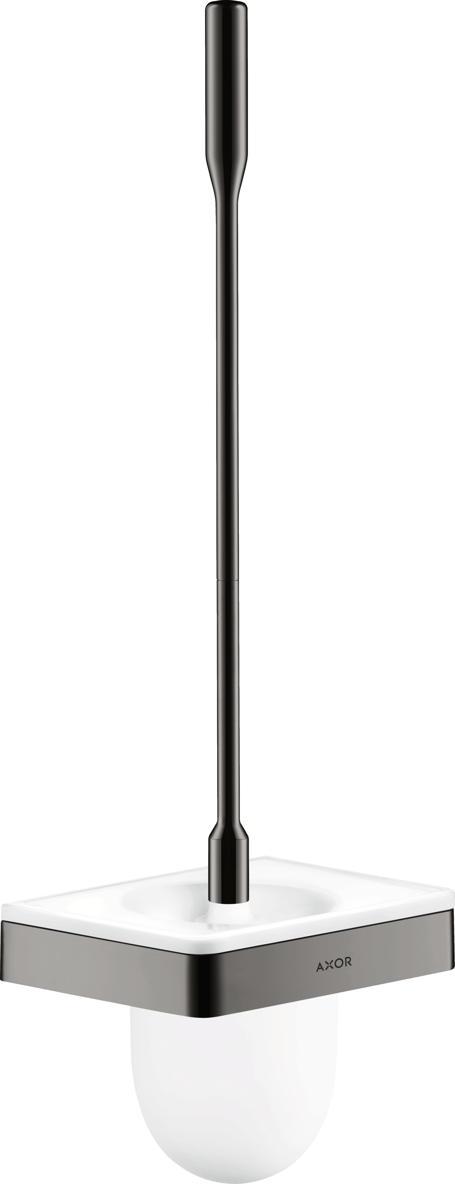 Toilet brush holder wall-mounted