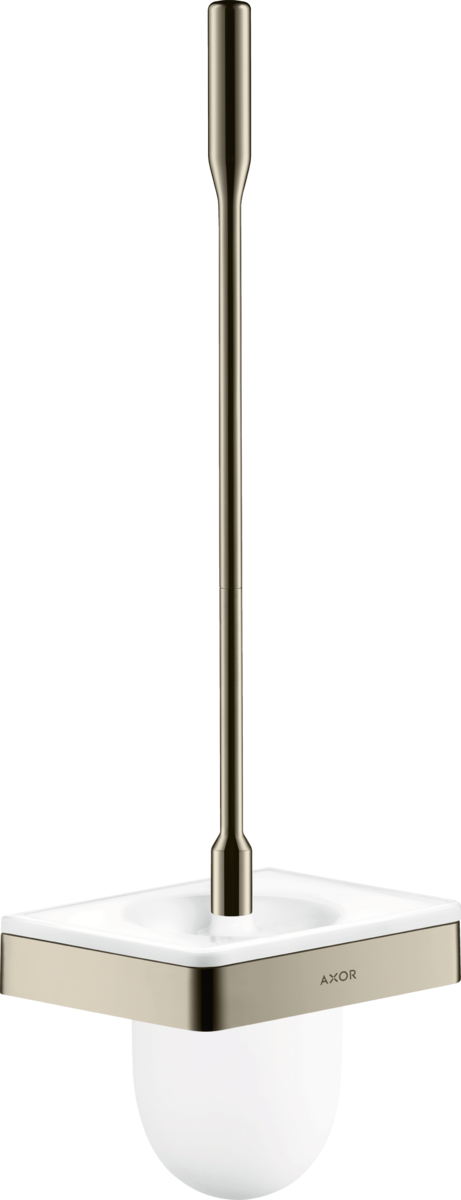 Toilet brush holder wall-mounted