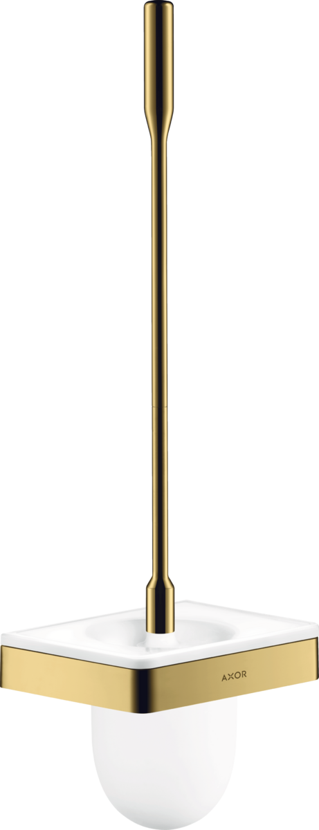 Toilet brush holder wall-mounted