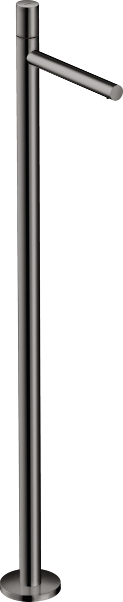 Single lever basin mixer floor-standing with zero handle without waste set
