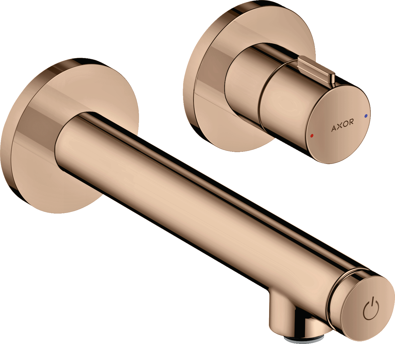 Waschtischmischer Unterputz für Wandmontage Select mit Auslauf 158 mm