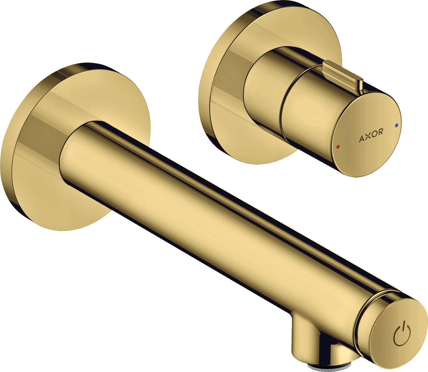 Basin mixer for concealed installation wall-mounted Select with spout 158 mm