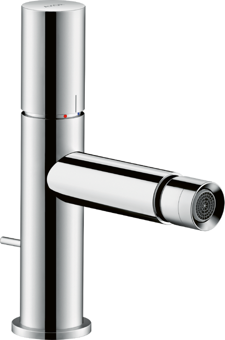 AXOR Uno Mitigeur de bidet poignée zéro avec tirette et vidage — 45200000