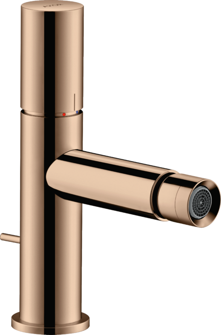 AXOR Uno Mitigeur de bidet poignée zéro avec tirette et vidage — 45200300