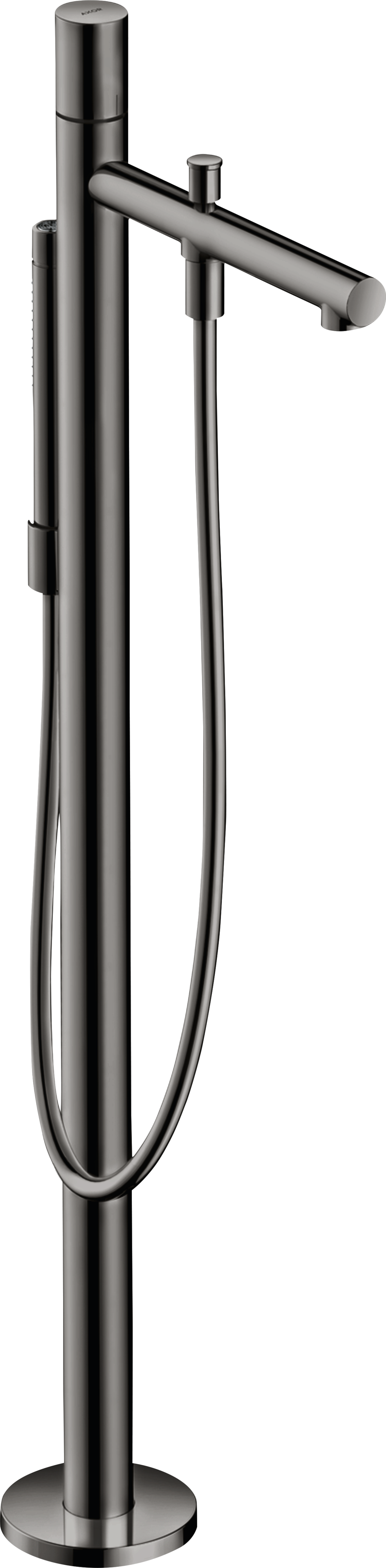 Single lever bath mixer floor-standing with zero handle