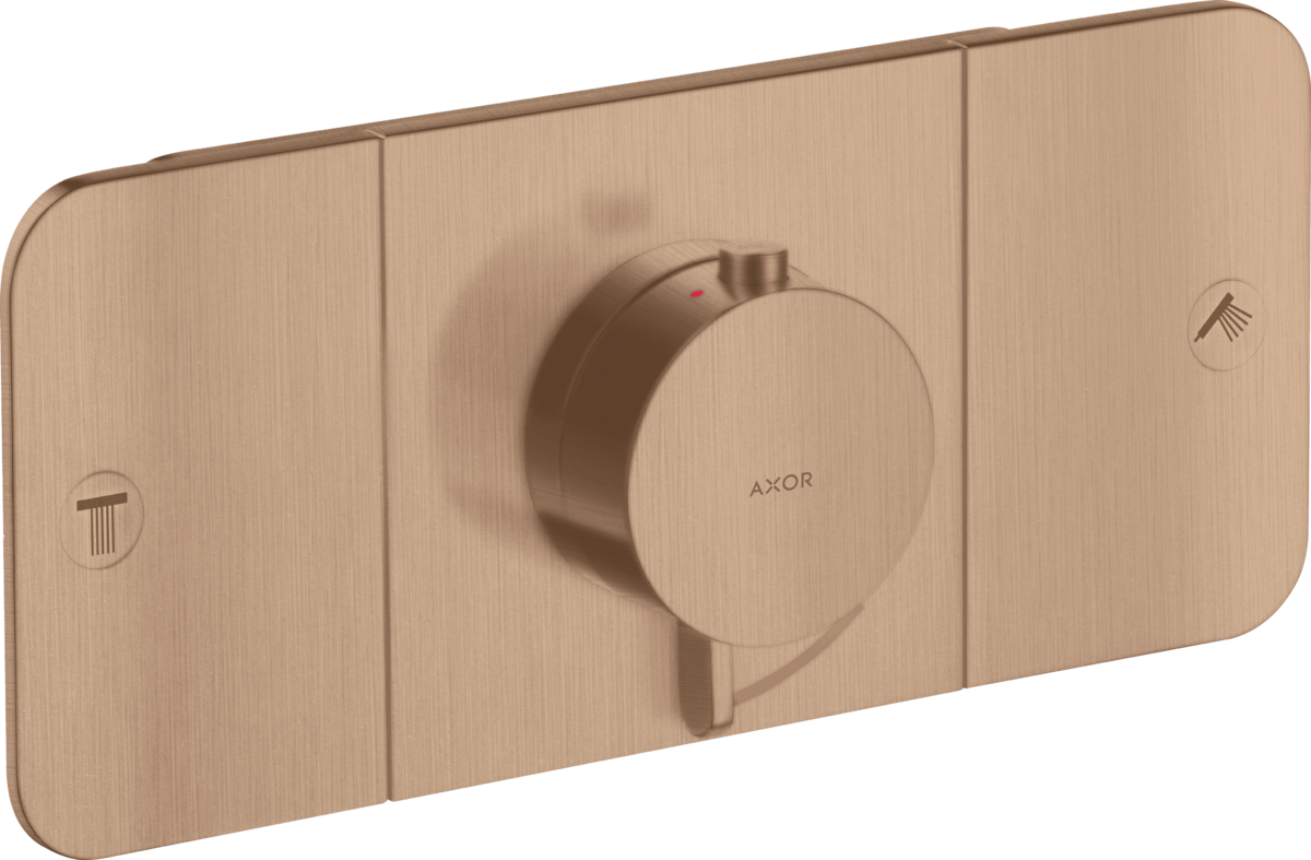 Thermostatmodul Unterputz für 2 Verbraucher