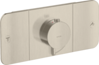 Thermostatic module for concealed installation for 2 functions Thermostatic module for concealed installation for 2 functions
