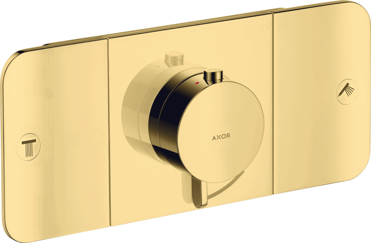 Thermostatmodul Unterputz für 2 Verbraucher