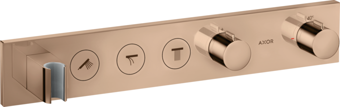 AXOR ShowerSolutions Module thermostatique encastré Select 530 / 90 pour 3 fonctions — 18356300