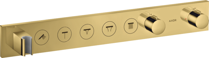AXOR ShowerSolutions Module thermostatique Select encastré 670 / 900 avec 5 fonctions — 18358990