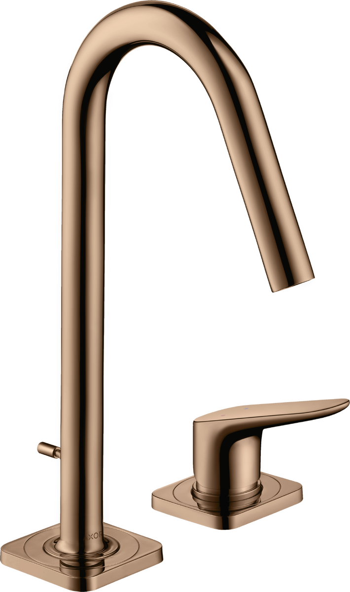 2-otworowa bateria umywalkowa 160 z kompletem odpływowym z cięgłem