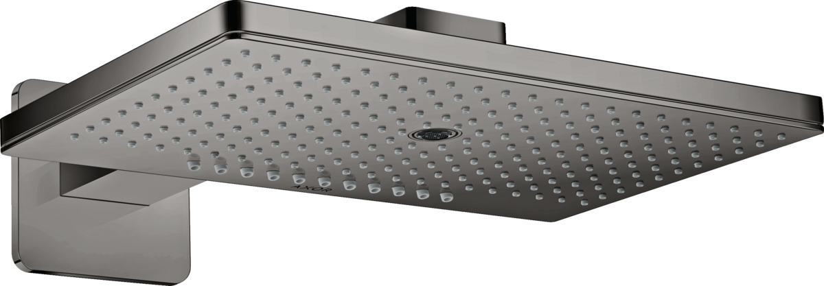 Overhead shower 460/300 3jet with shower arm and softsquare escutcheon