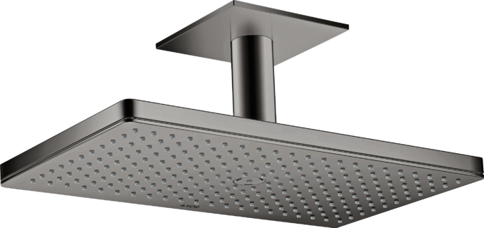 AXOR ShowerSolutions Douche de tête 460 / 300 mm 1jet avec raccordement plafond 100 mm et rosace carrée — 35277330