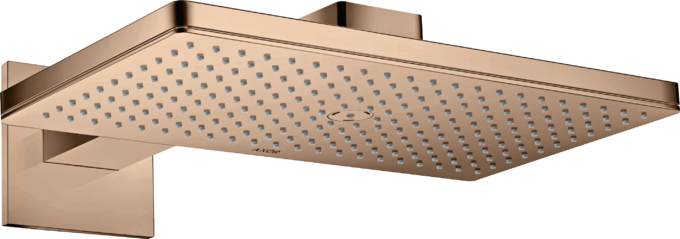 AXOR ShowerSolutions Douche de tête 460 / 300 mm 1jet avec bras de douche 450 mm et rosace carrée — 35278300