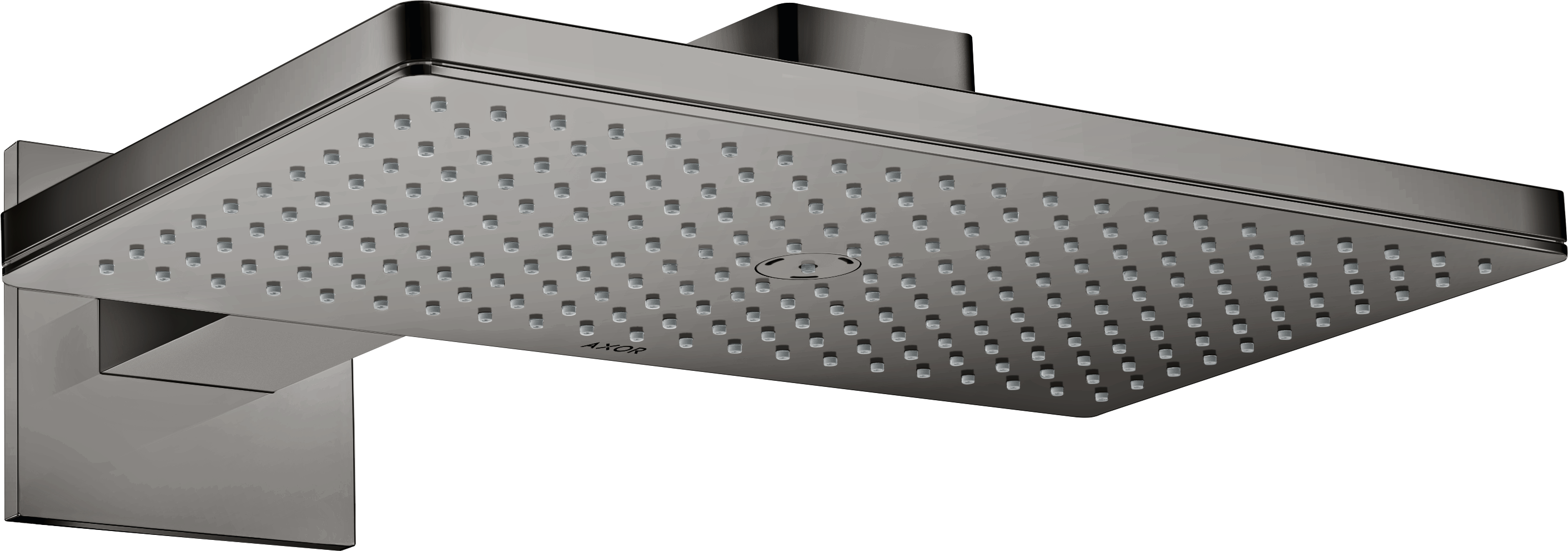 Overhead shower 460/300 1jet with shower arm and square escutcheon