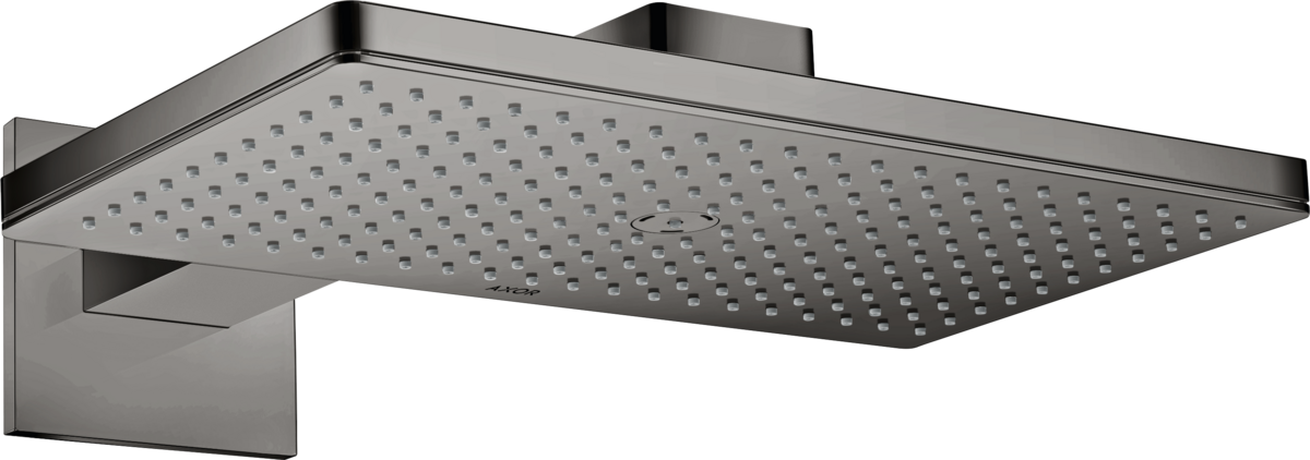 Overhead shower 460/300 1jet with shower arm and square escutcheon