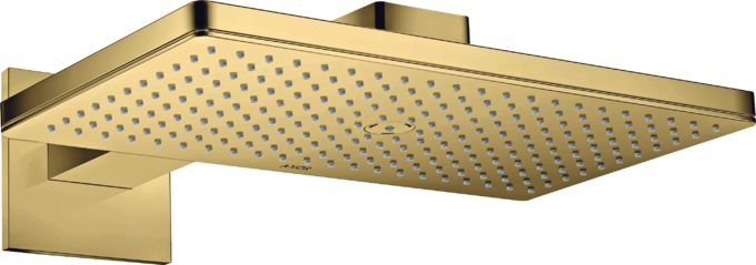 AXOR ShowerSolutions Douche de tête 460 / 300 mm 1jet avec bras de douche 450 mm et rosace carrée — 35278990