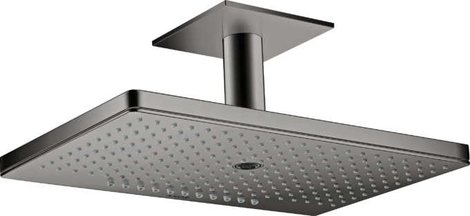 AXOR ShowerSolutions Douche de tête 460 / 300 mm 3jet avec raccord plafond 100 mm et rosace carrée — 35281330