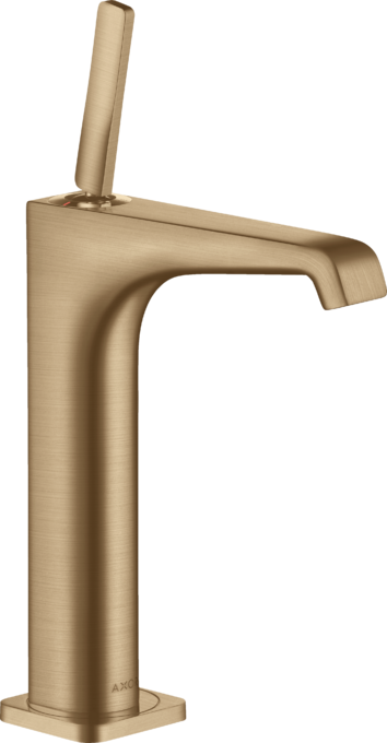 AXOR Citterio E Mitigeur de lavabo 190 surélevé pour vasque libre, bonde à écoulement libre — 36103140